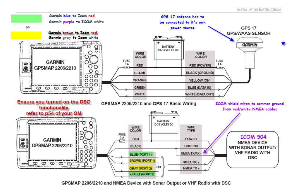 garmin 740s wiring diagram