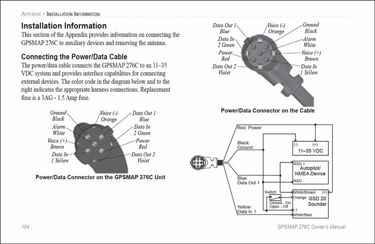 garmin striker 4dv wiring diagram