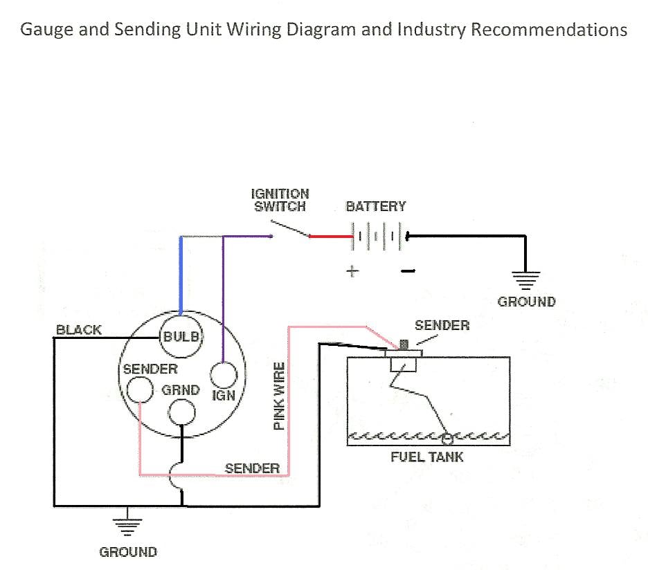 gas tank level sending unit wiring diagram for equus gas gauge