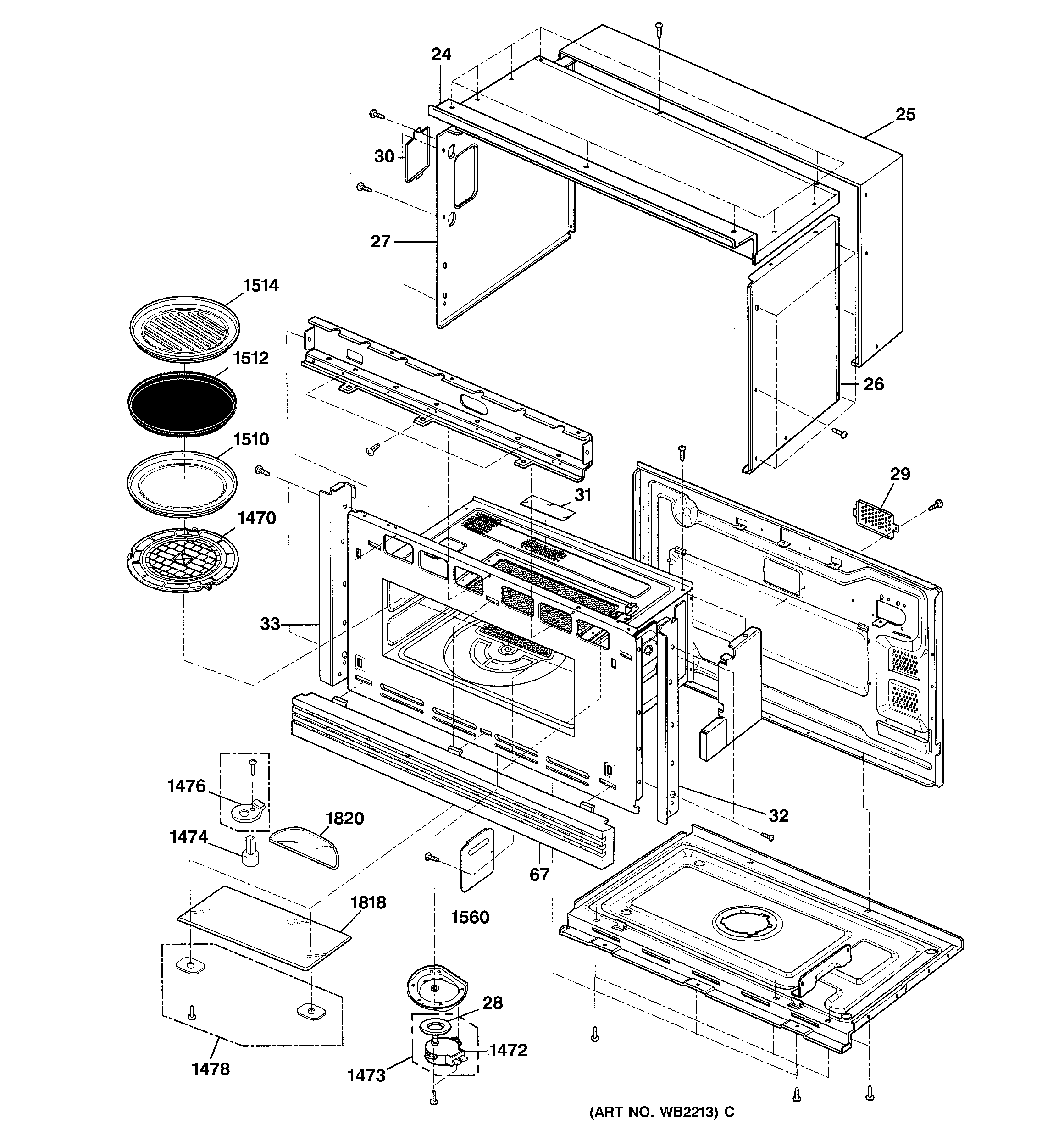 ge advantium 120 parts diagram