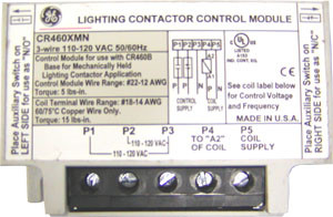 ge lighting contactor cr460b wiring diagram