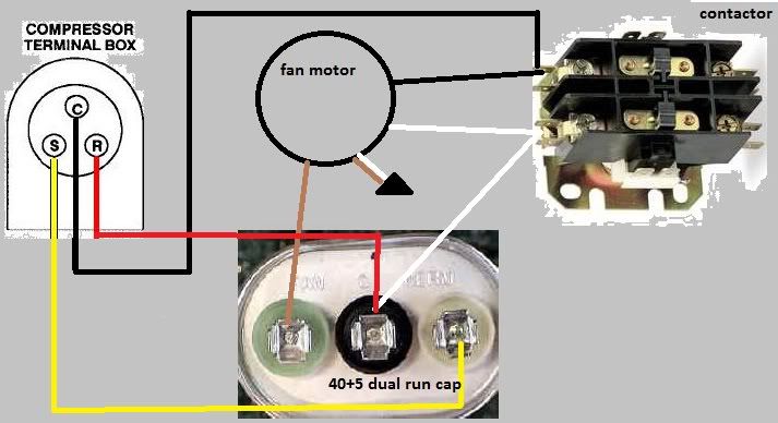 ge motor 5kc compressor duty motor wiring diagram