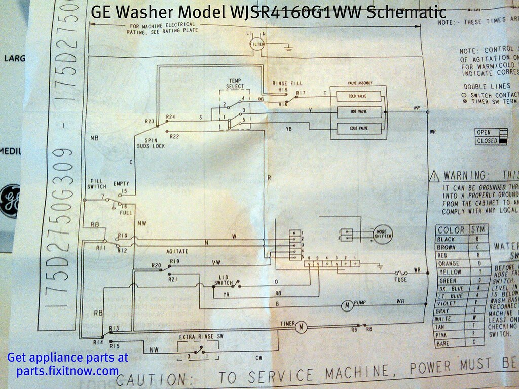 Ge Washer Gtw330ask0ww Wiring Diagram