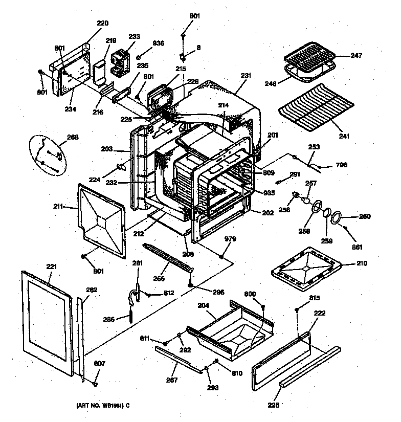 ge xl44 parts diagram