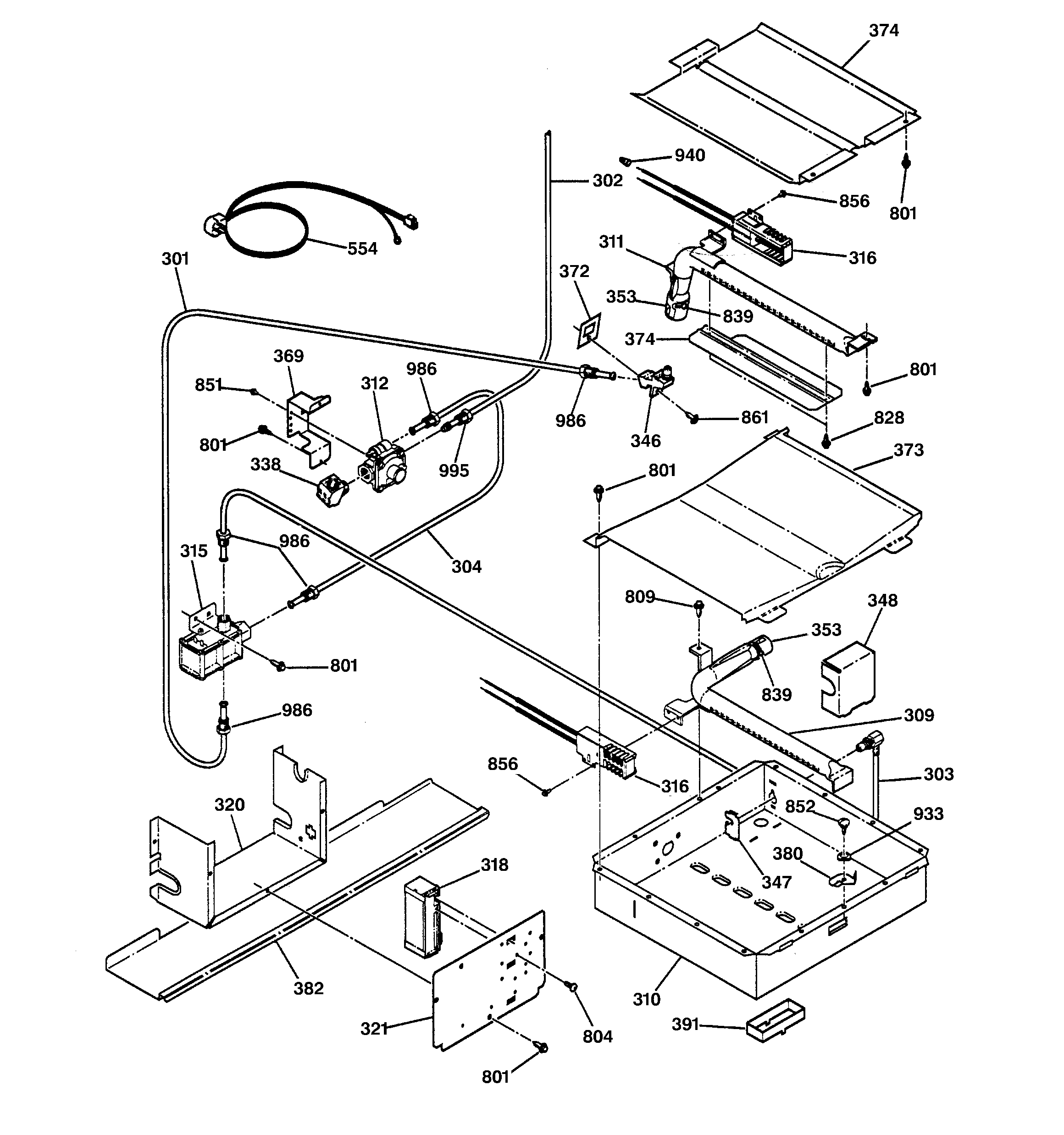 ge xl44 parts diagram