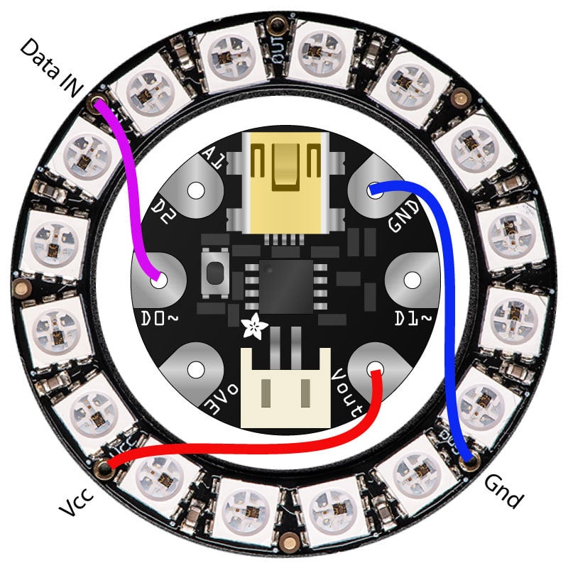 gemma m0 neopixel ring wiring diagram