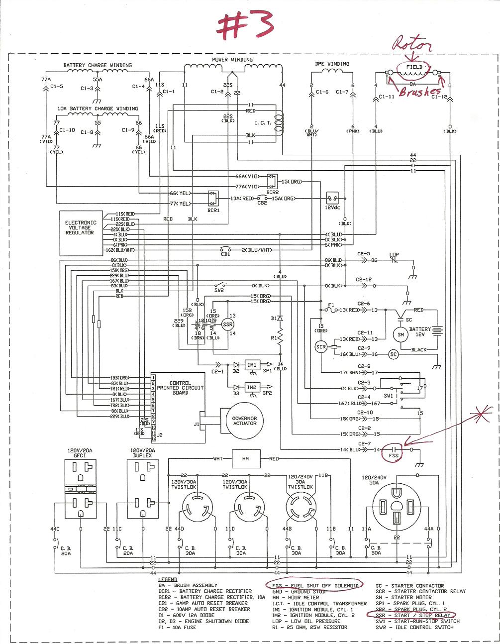 generac 18kw generator voltage regulator wiring diagram