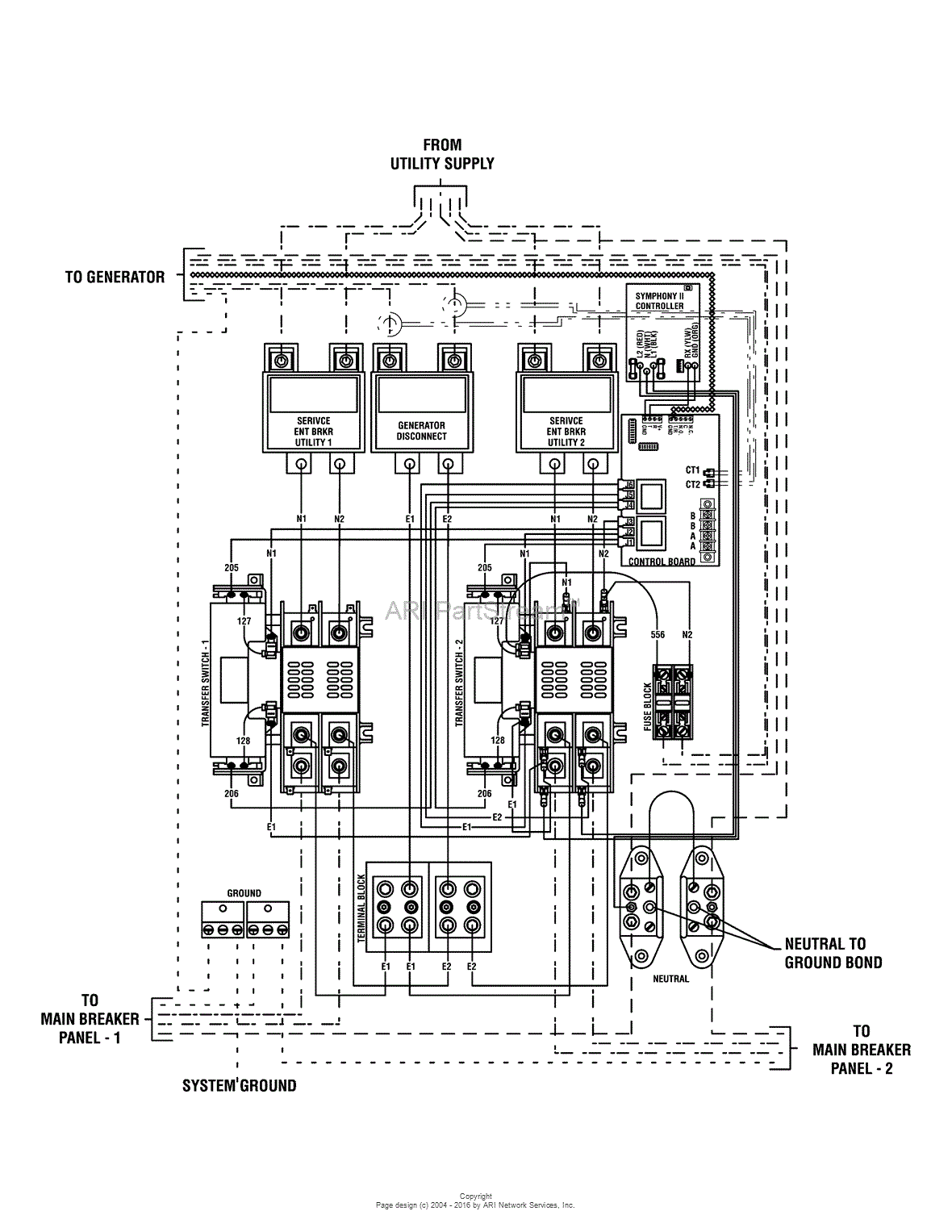 generac 6333 wiring diagram