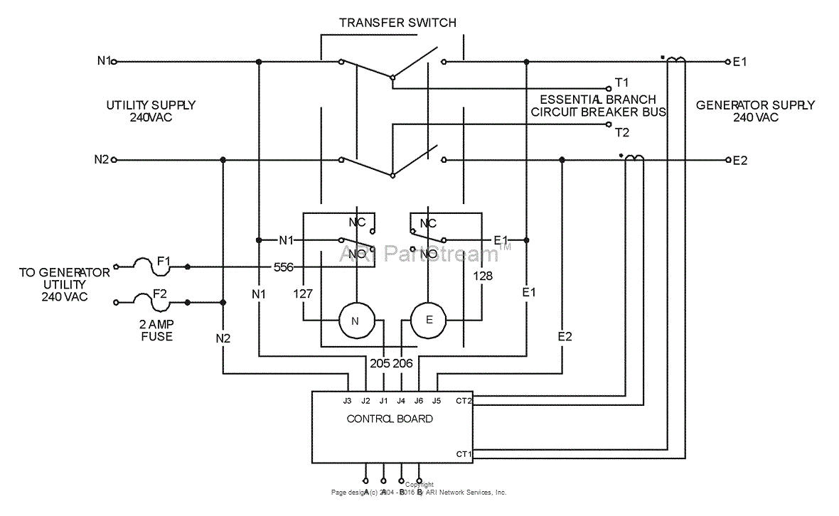 generac automatic transfer switch wiring diagram