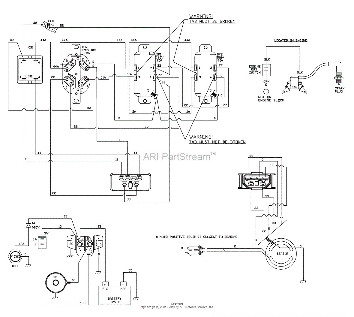 generac gp15000e wiring diagram
