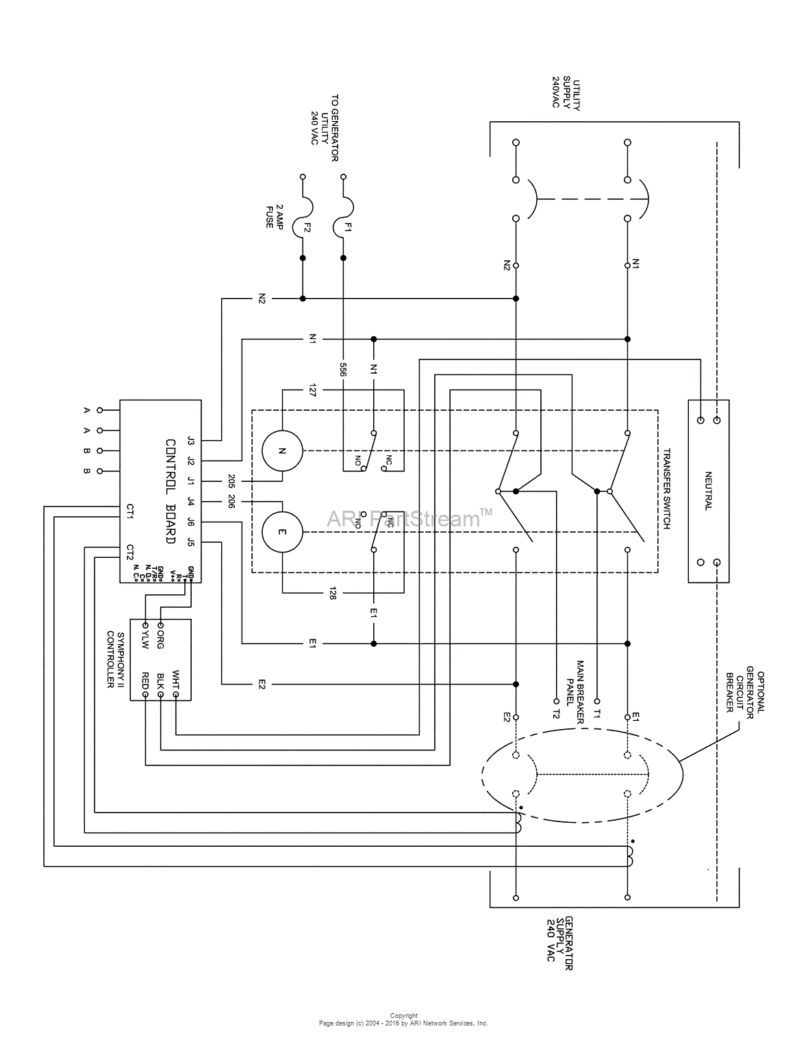 generac transfer switch model 6854 wiring diagram