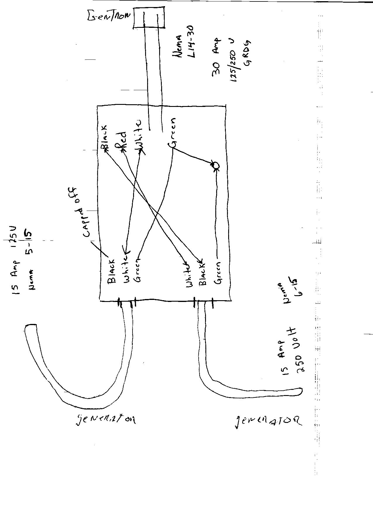 generator backfeed wiring diagram