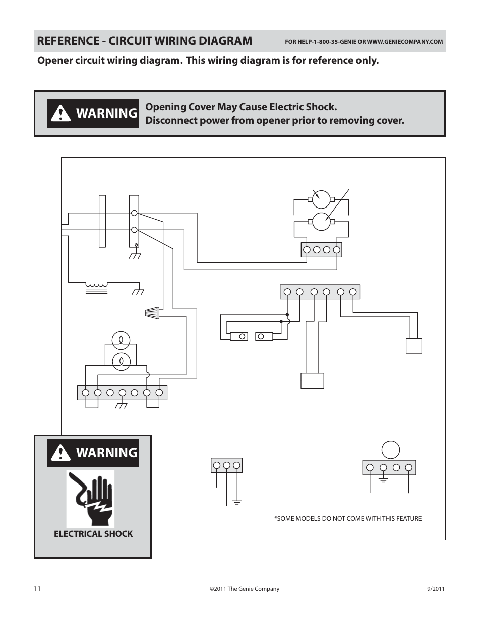 genie pro screw drive wiring diagram