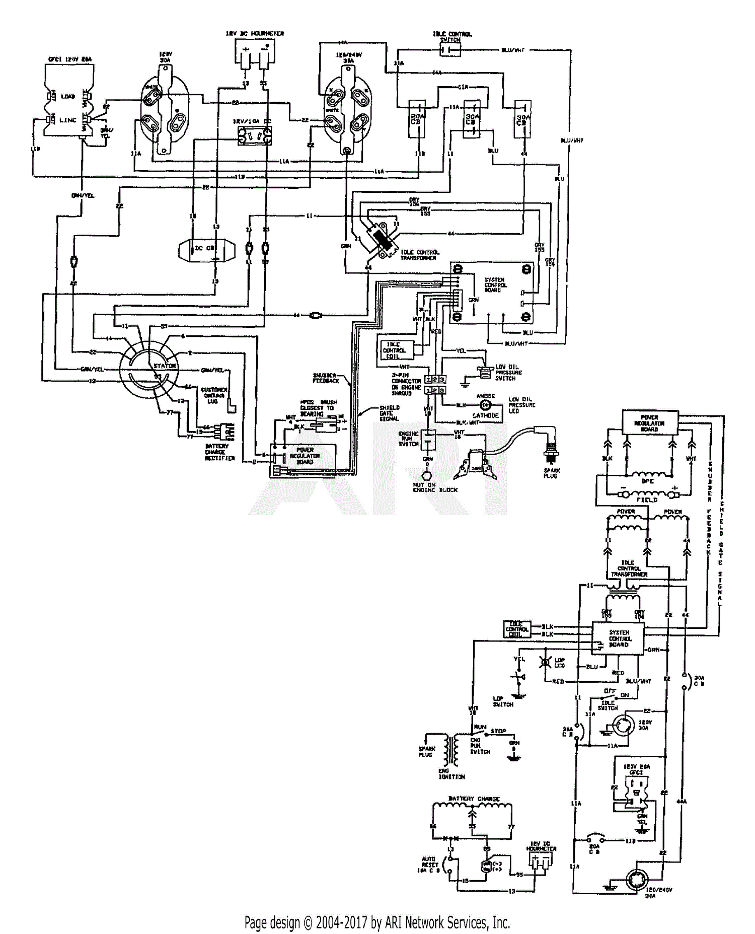 genpart 6000 wiring diagram