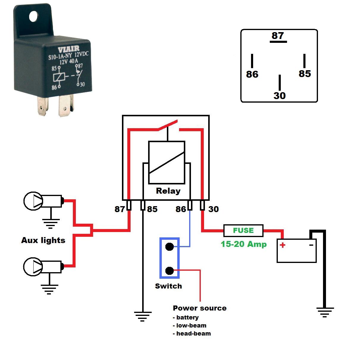 genssi relay wiring diagram