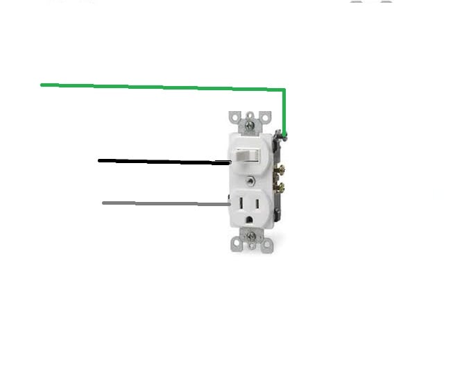 gfci switch combo wiring diagram