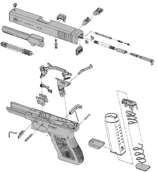 glock nomenclature diagram