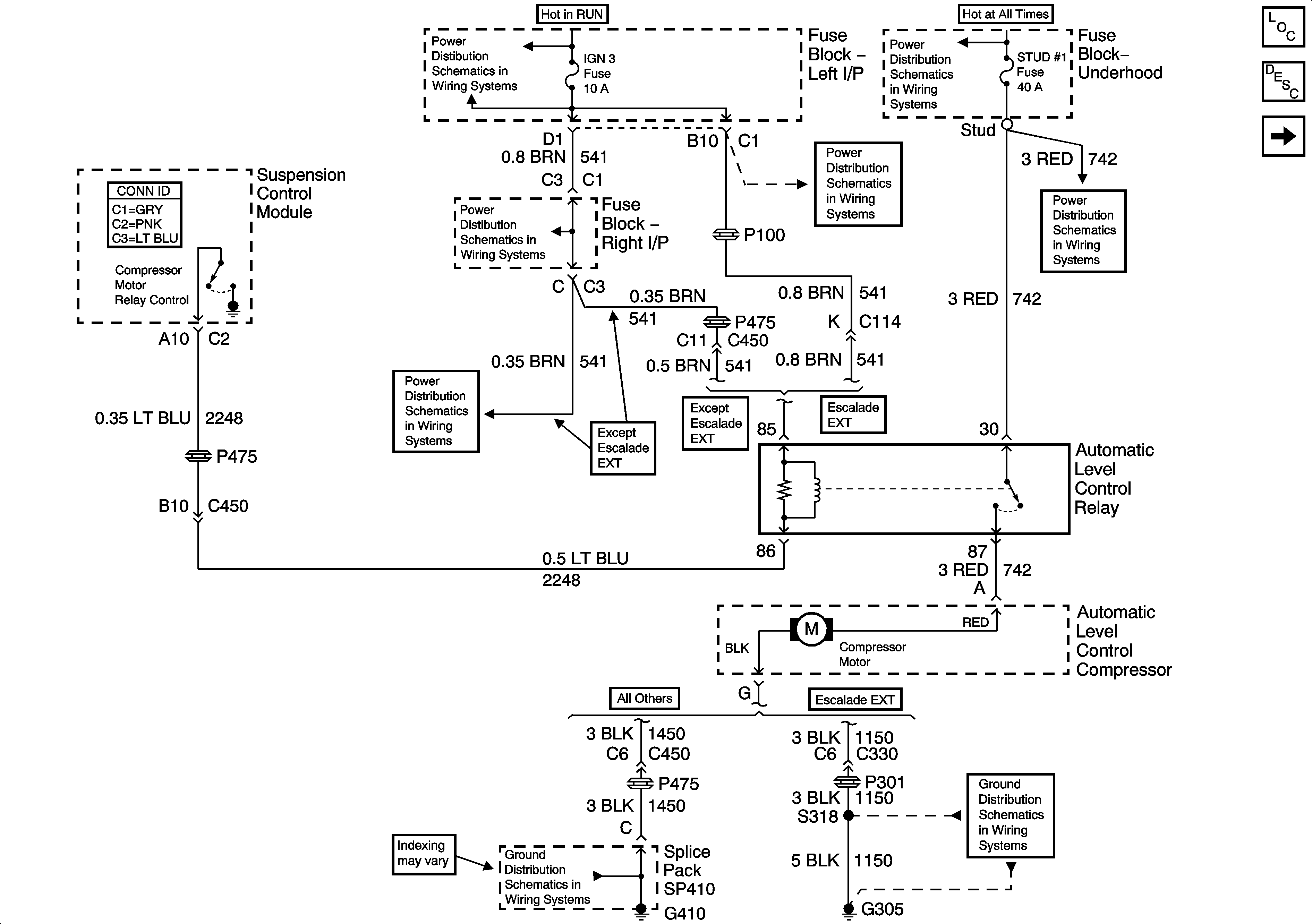 Cadillac Escalade 2007 Wiring Diagram