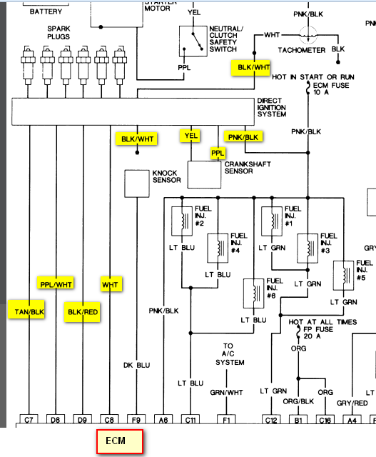 gm 3400 coil pack wiring diagram