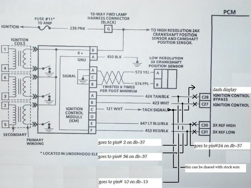 gm dis megasquirt ii wiring diagram
