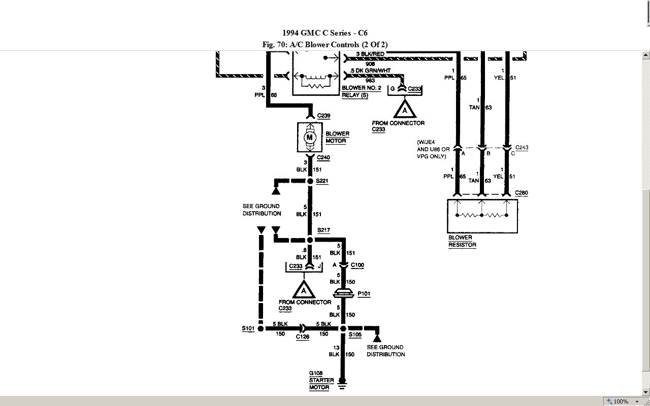 gmc c7500 wiring diagram