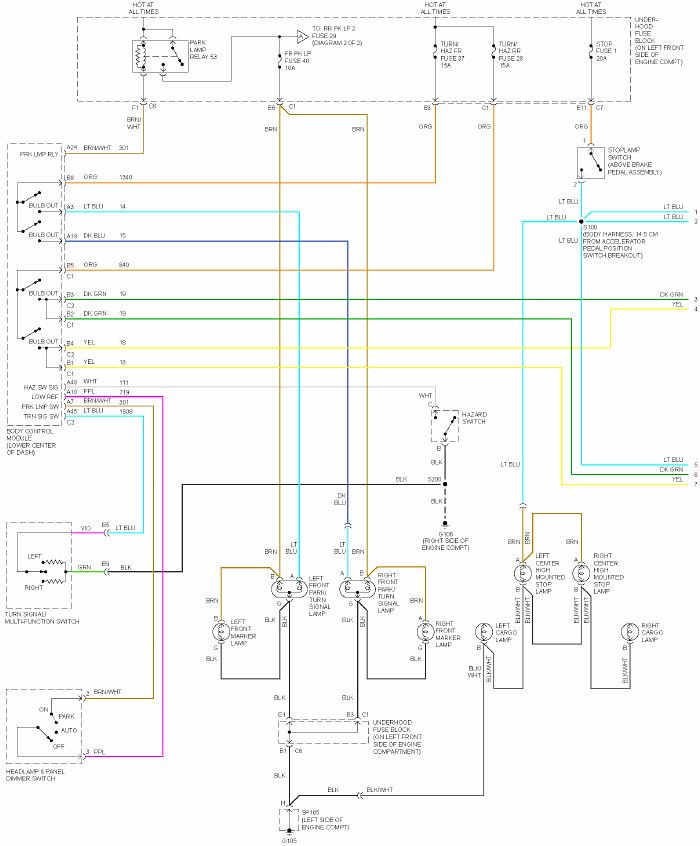 gmos 04 wiring harness diagram
