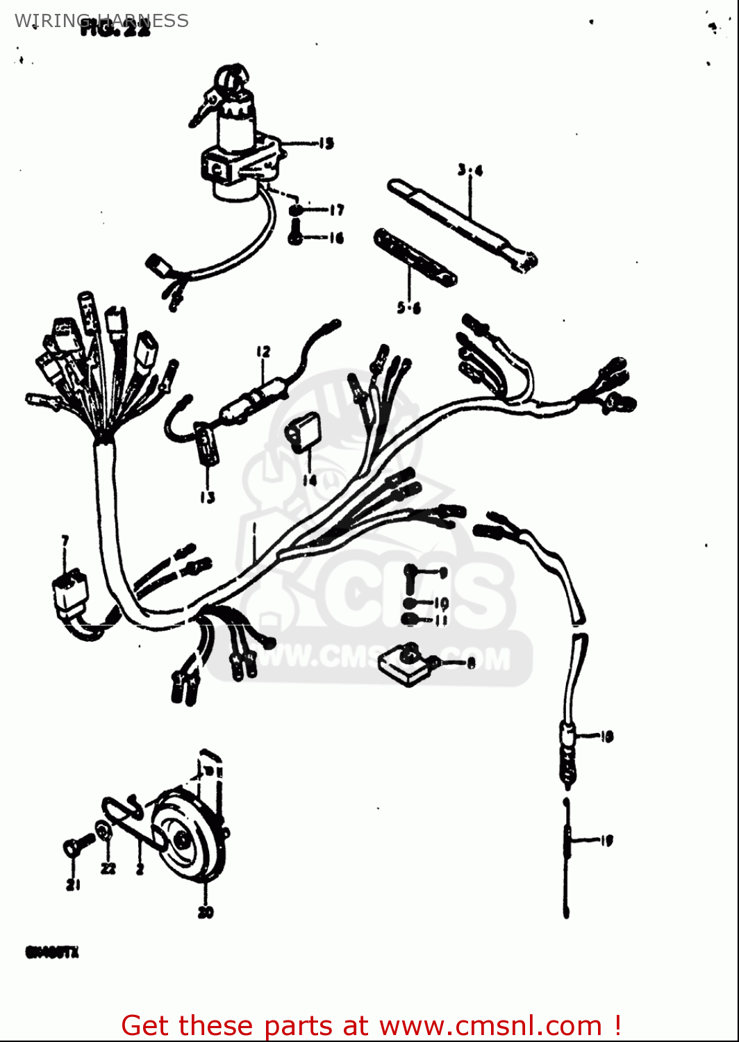 Motorcycle Wiring Diagram Gn400