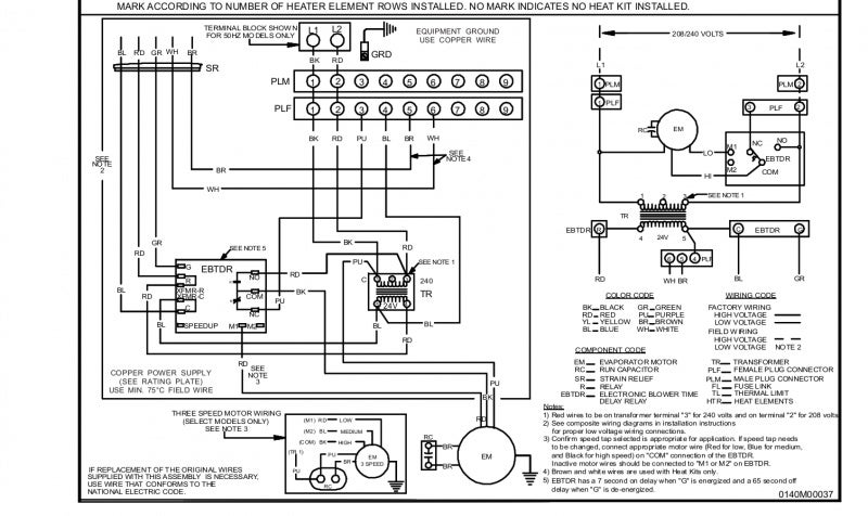 goodman gas pack wiring diagram