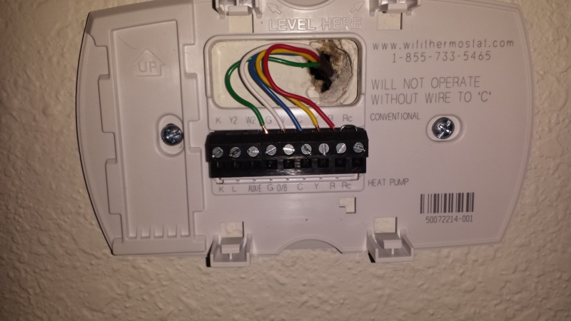 goodman heat pump thermostat wiring diagram to honeywell 5000 8 wire thermostat