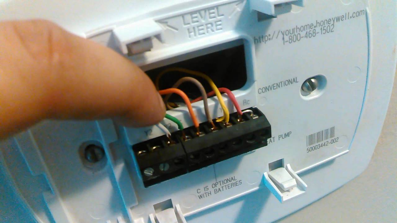 7 Wire Thermostat Wiring Diagram - Database - Wiring Diagram Sample