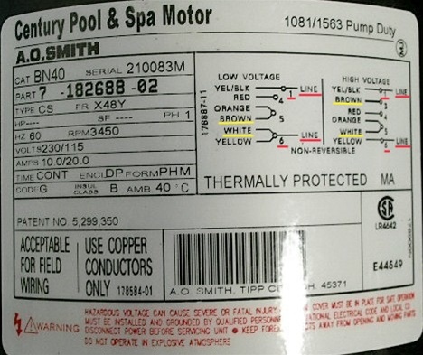 gould centry 5hp motor wiri wiring diagram