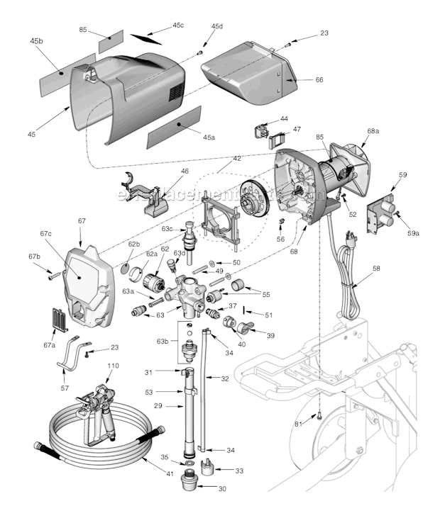 graco magnum lts 17 parts diagram