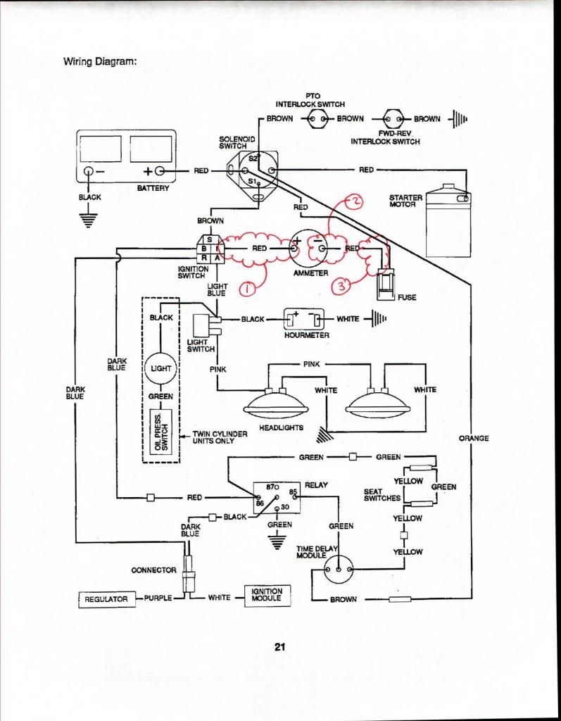 gravely 260z wiring diagram