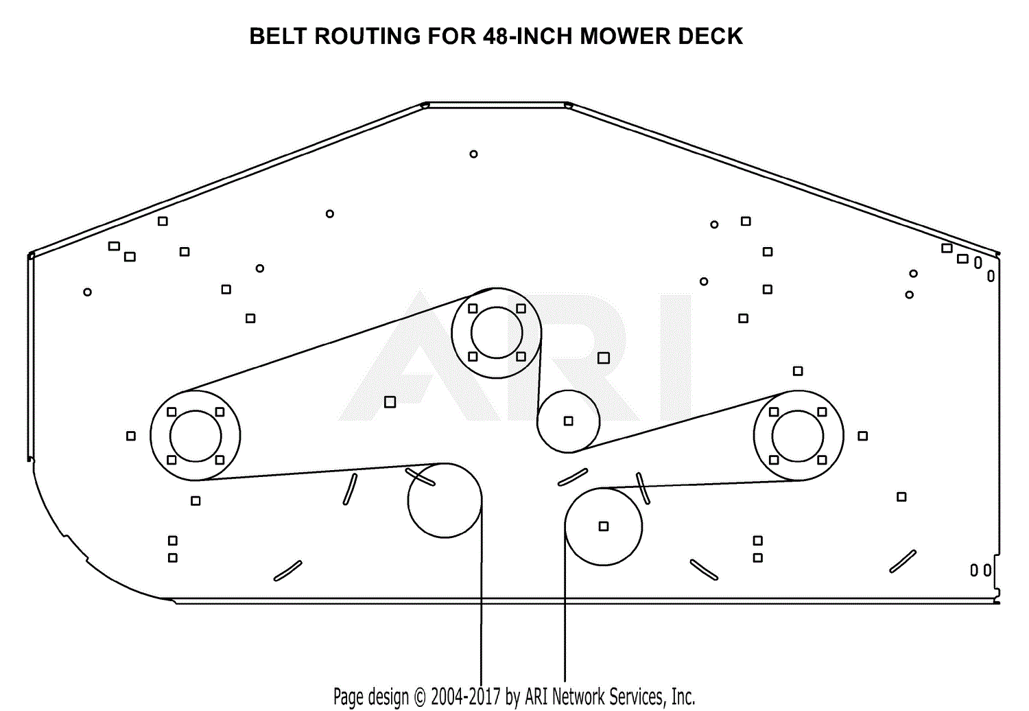 gravely zero turn mower belt diagram