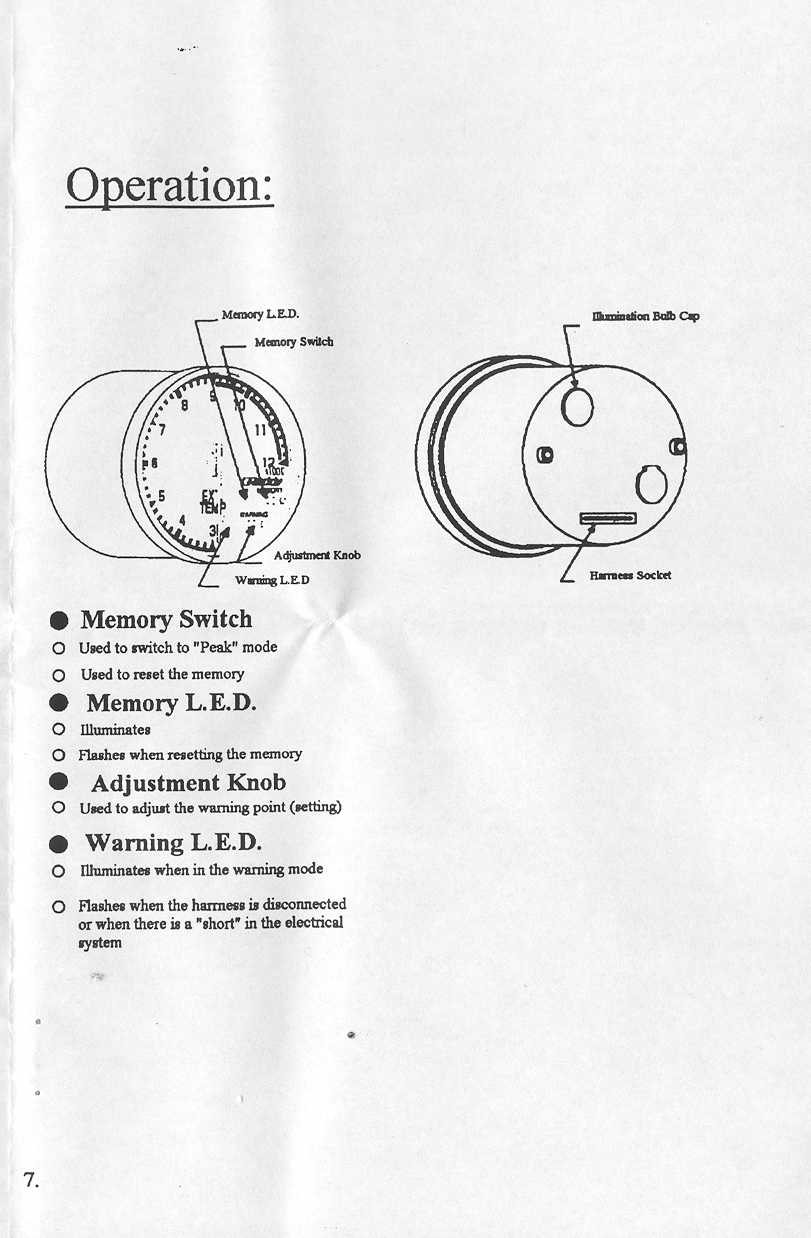 greddy peak hold warning memory 60mm gauge wiring diagram