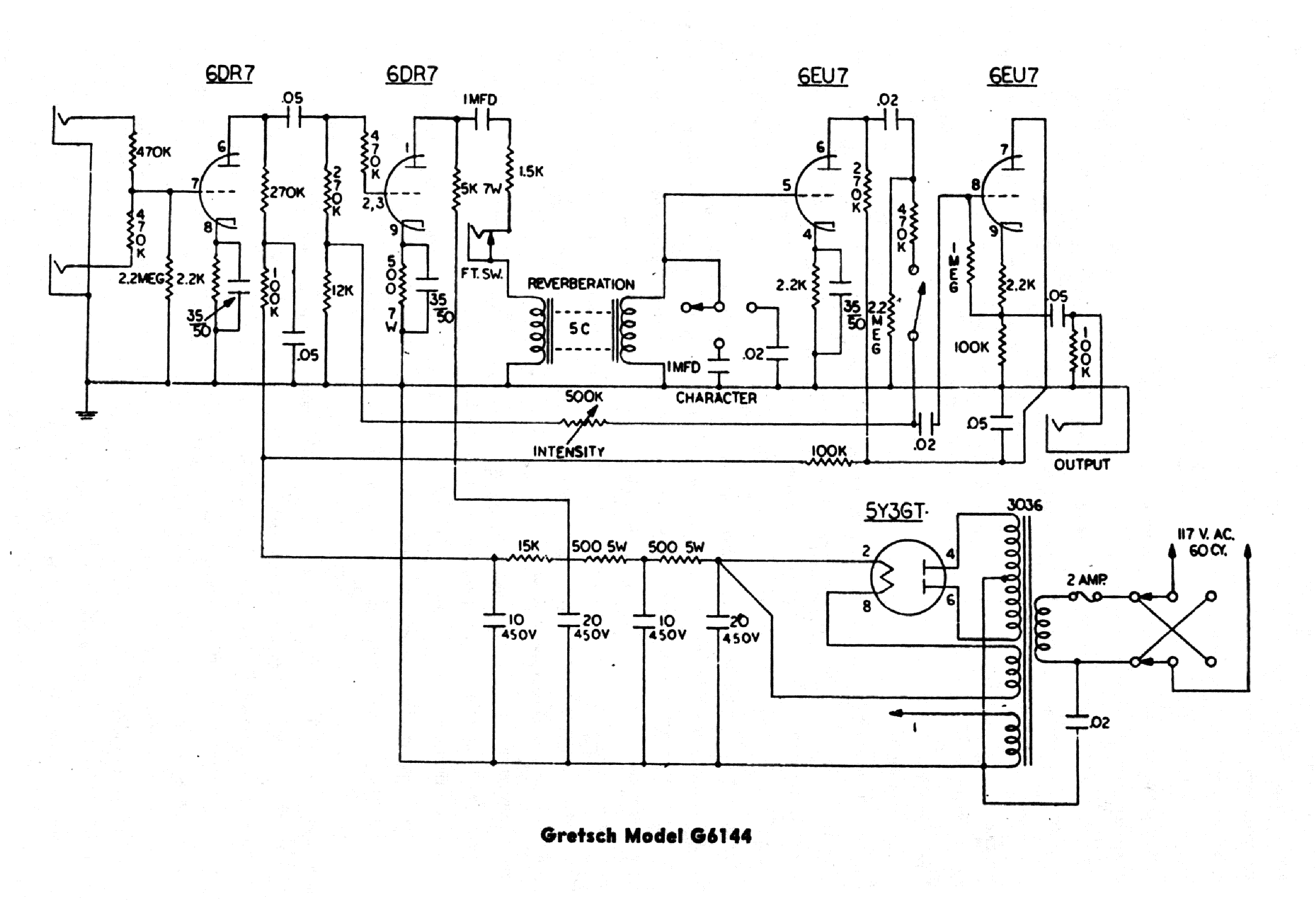 gretsch wiring diagram