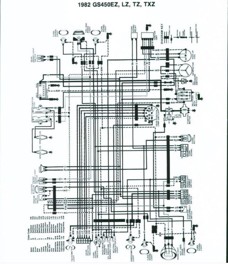 gs450 wiring diagram