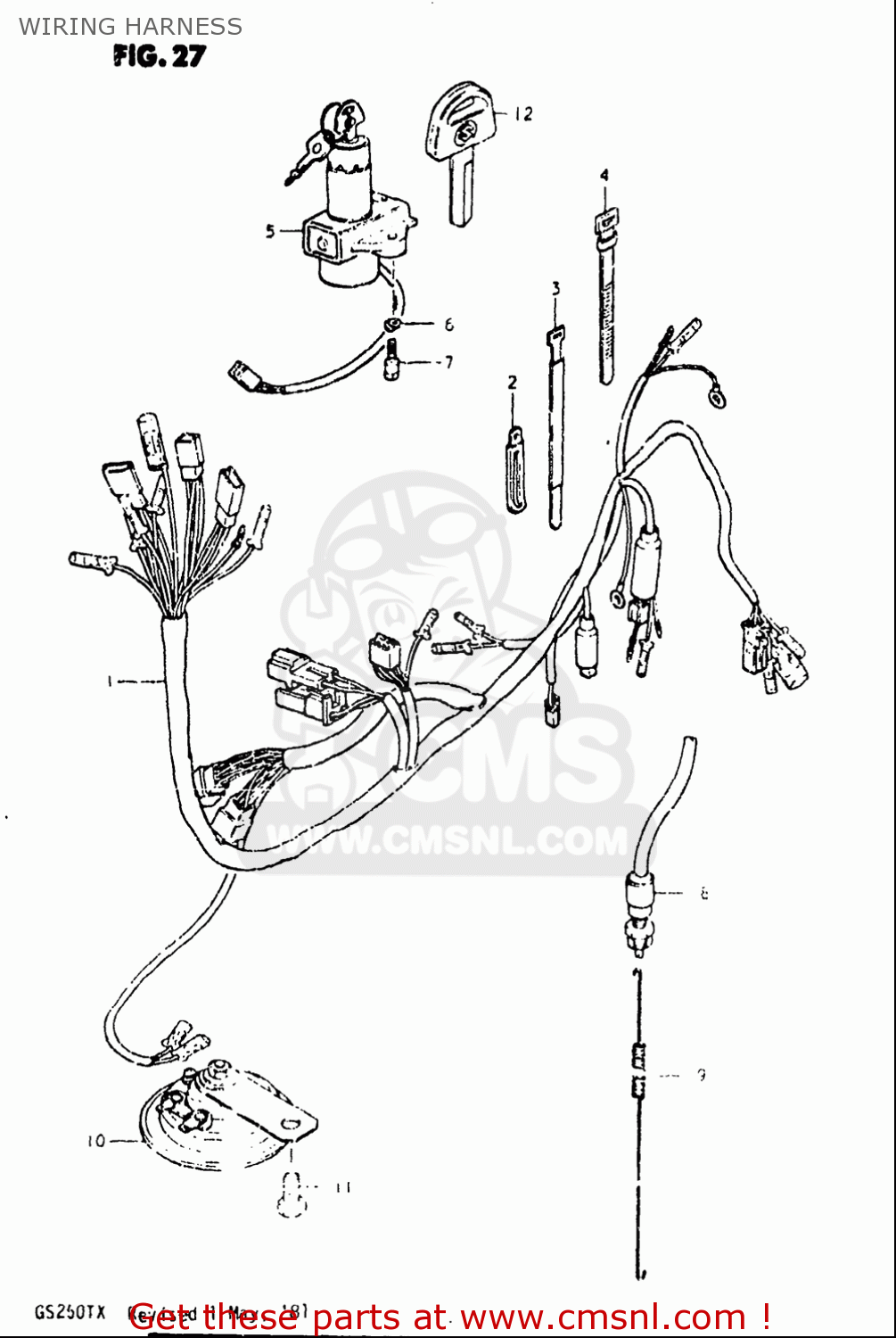 gs500e wiring diagram