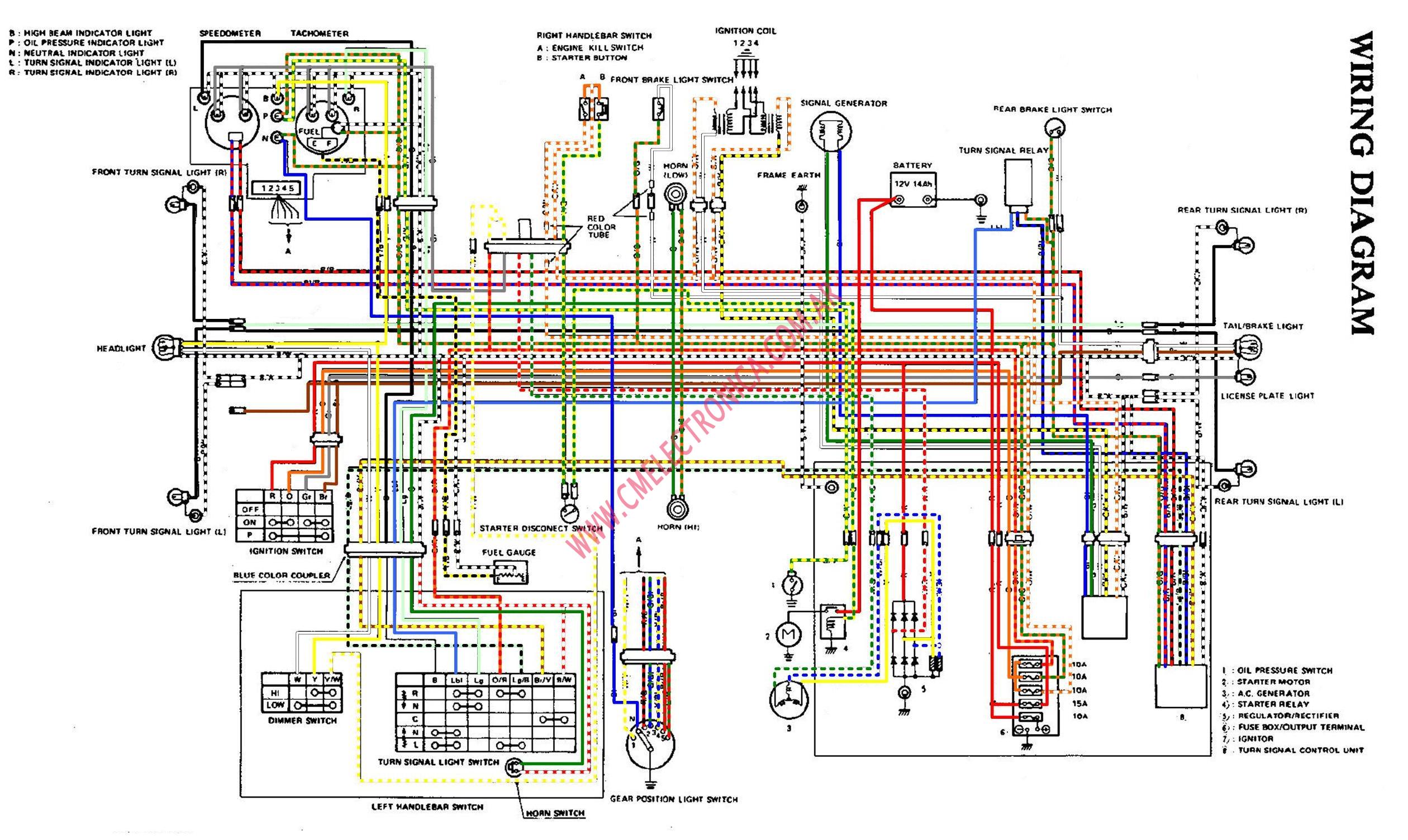 gs550 wiring diagram