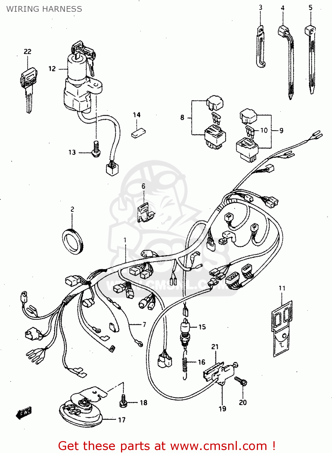 gs550l wiring diagram