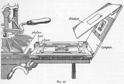 gutenberg printing press diagram