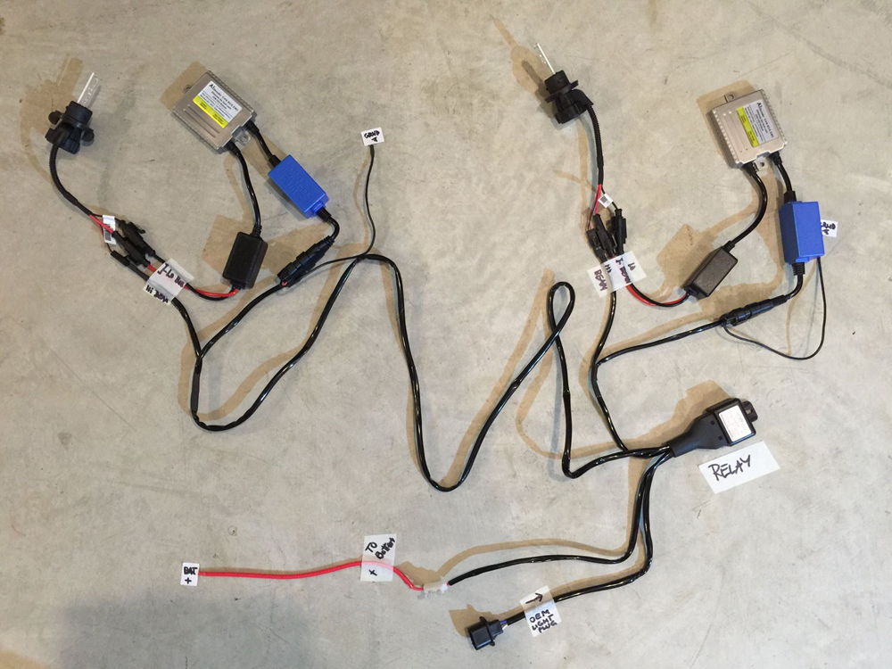 H13 Bulb Wiring Diagram