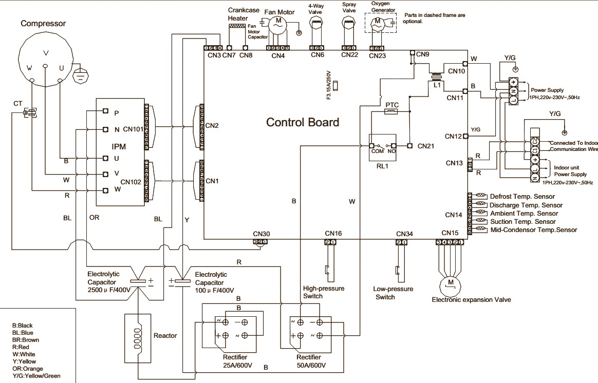 haier ac compressor wiring diagram