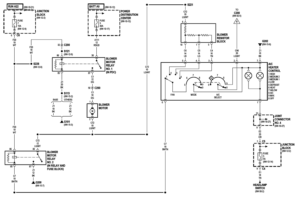 Halo Light 2000 Dodge Durango Wiring Diagram