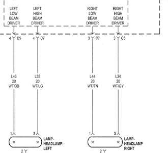 halo light 2000 dodge durango wiring diagram