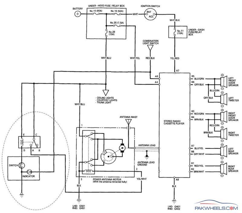 harada antenna wiring diagram