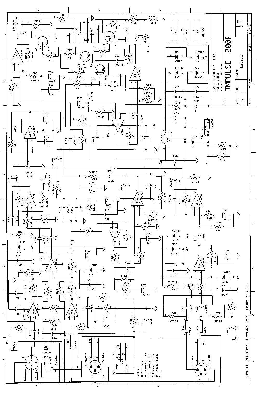 harbinger l502 wiring diagram