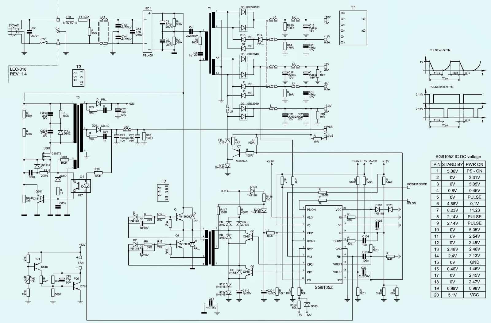 harbinger power supply wiring diagram