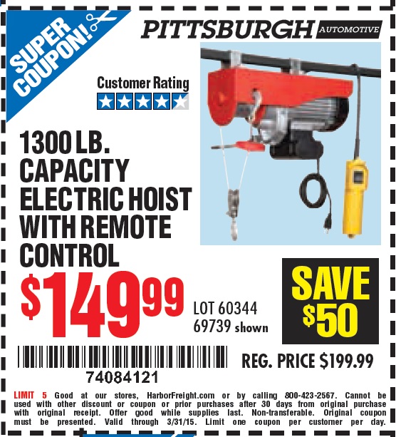 harbor freight hoist wiring diagram