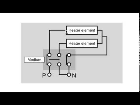 hardwire wiring diagram for a 2 element countertop stove